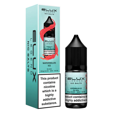 Elux Nic Salt (Legend Salts) E-Liquids - Watermelon Ice - 20mg